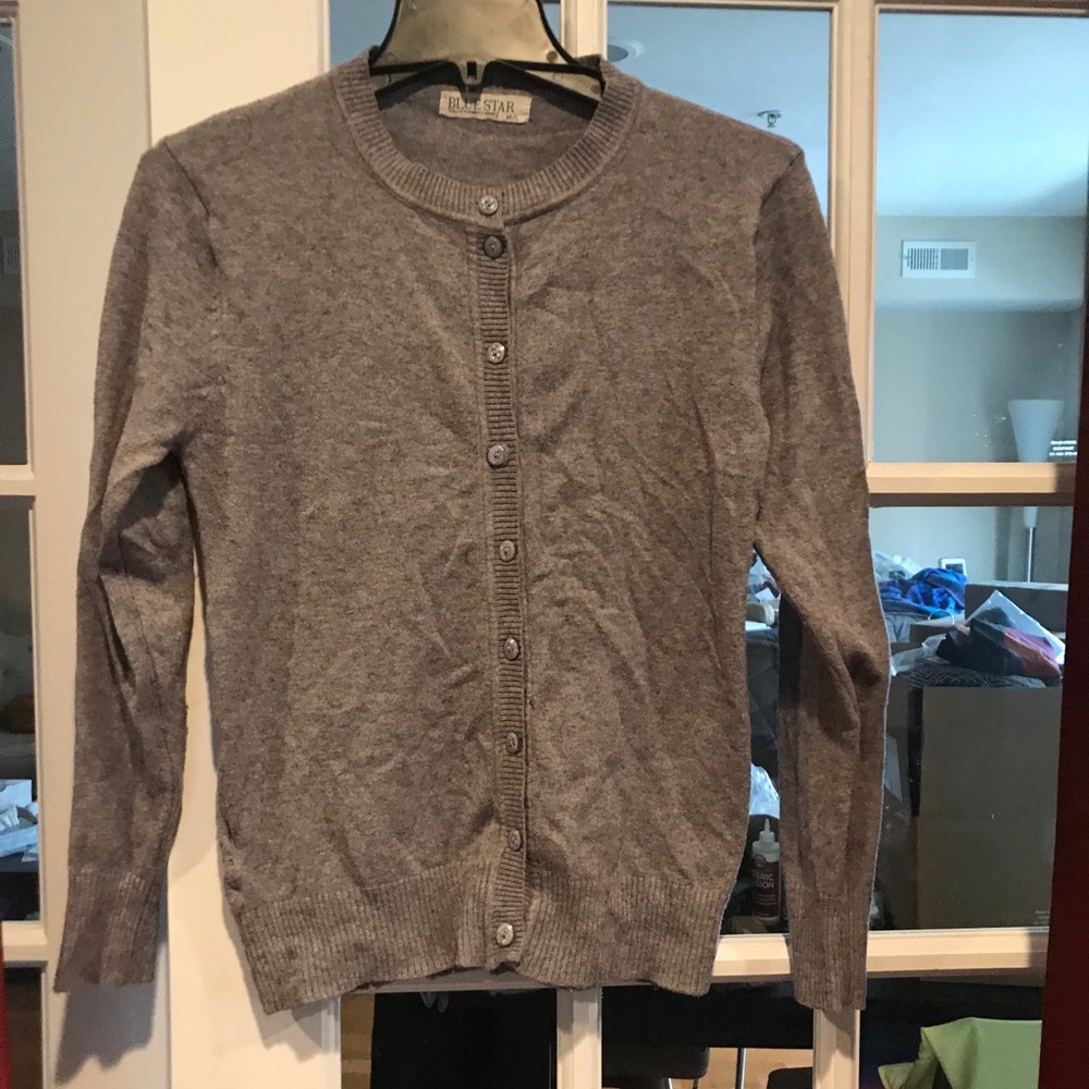 Blue  Star sweater